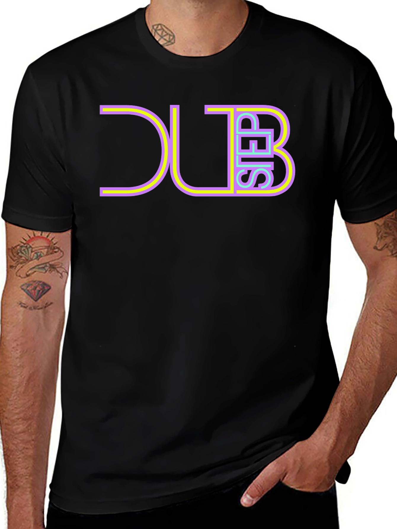 Variant 14 of Dubstep Graphic T-Shirt - Cool Music Tee