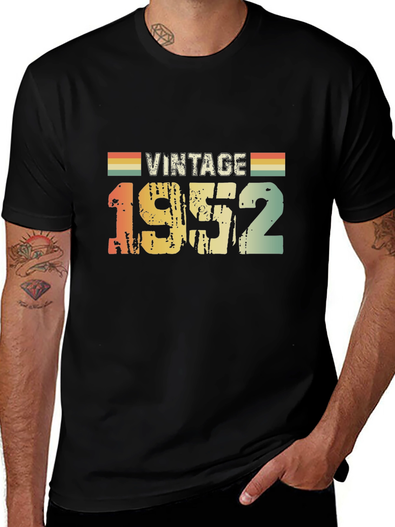 Variant 3 of Vintage 1952 Graphic T-Shirt - Retro Style