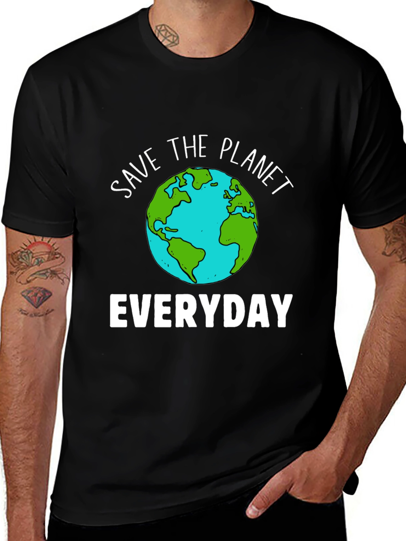 Variant 20 of Save the Planet Everyday Graphic Tee
