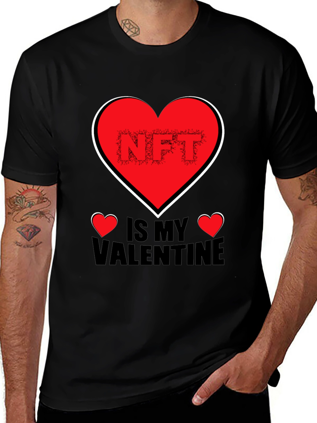 NFT Is My Valentine T-Shirt - Crypto Lover Gift
