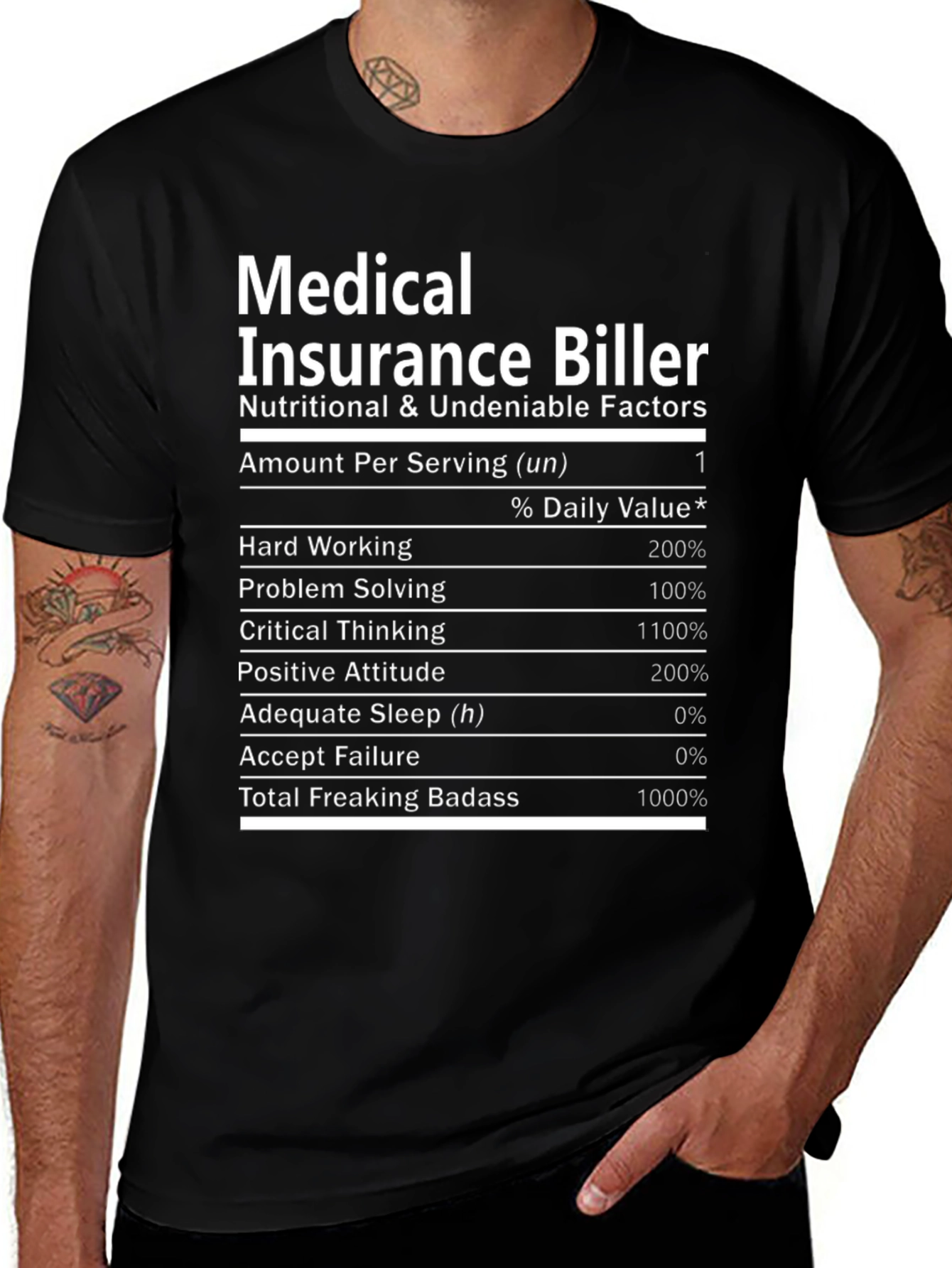 Variant 11 of Medical Insurance Biller T-Shirt