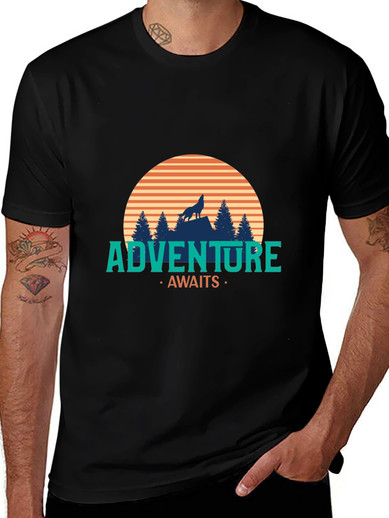 Variant 16 of Adventure Awaits Graphic Tee