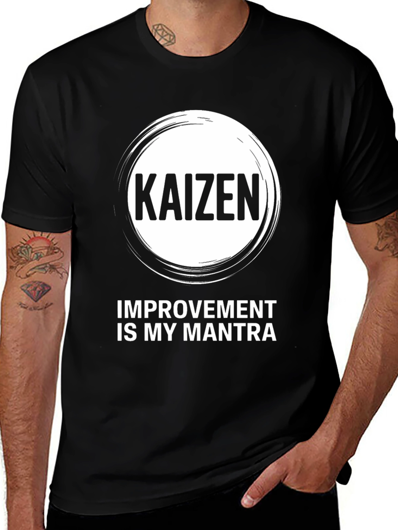 Kaizen Mantra Tee - Continuous Improvement T-Shirt