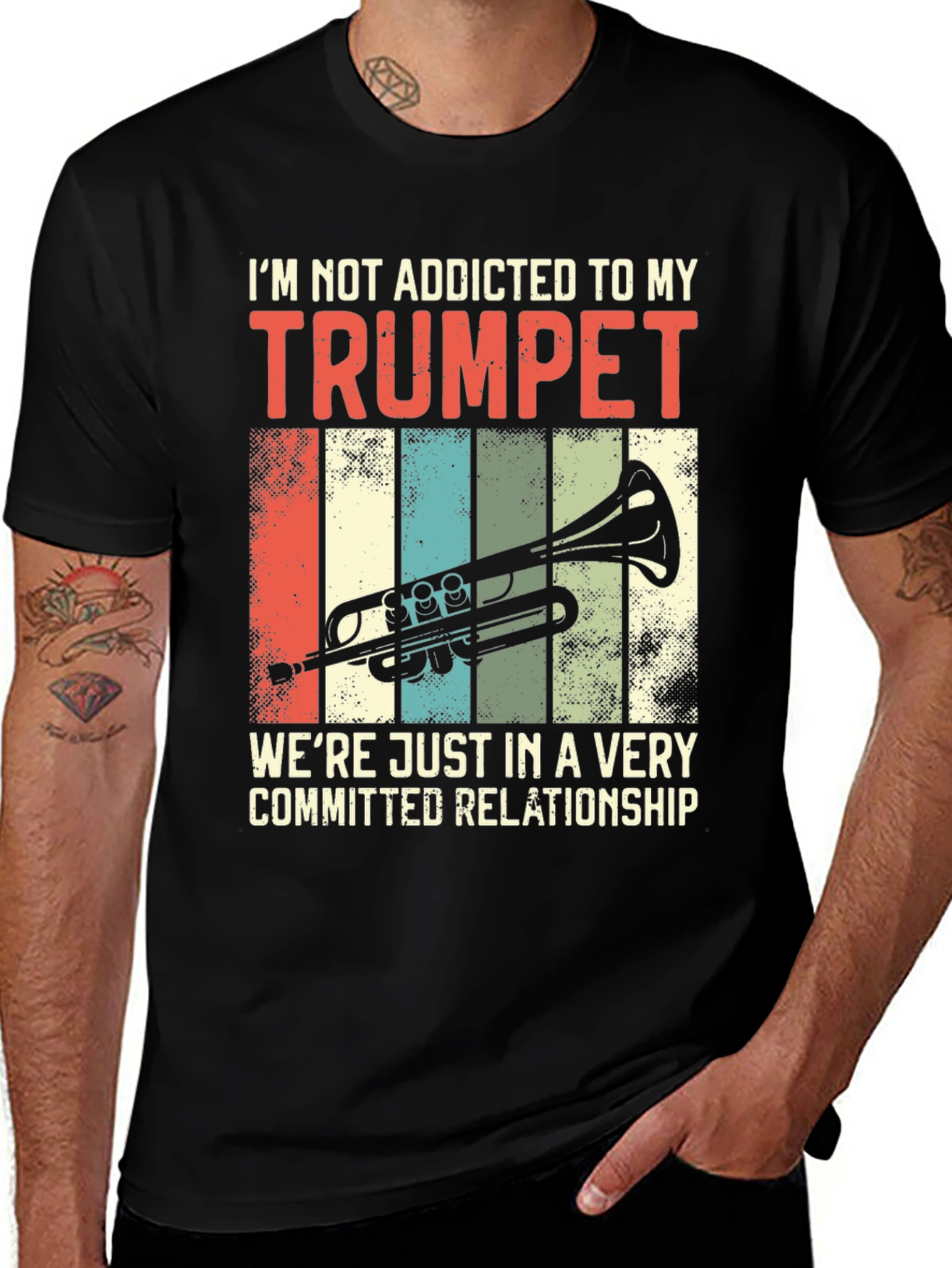 Variant 13 of Trumpet Lover T-Shirt: Addicted Relationship