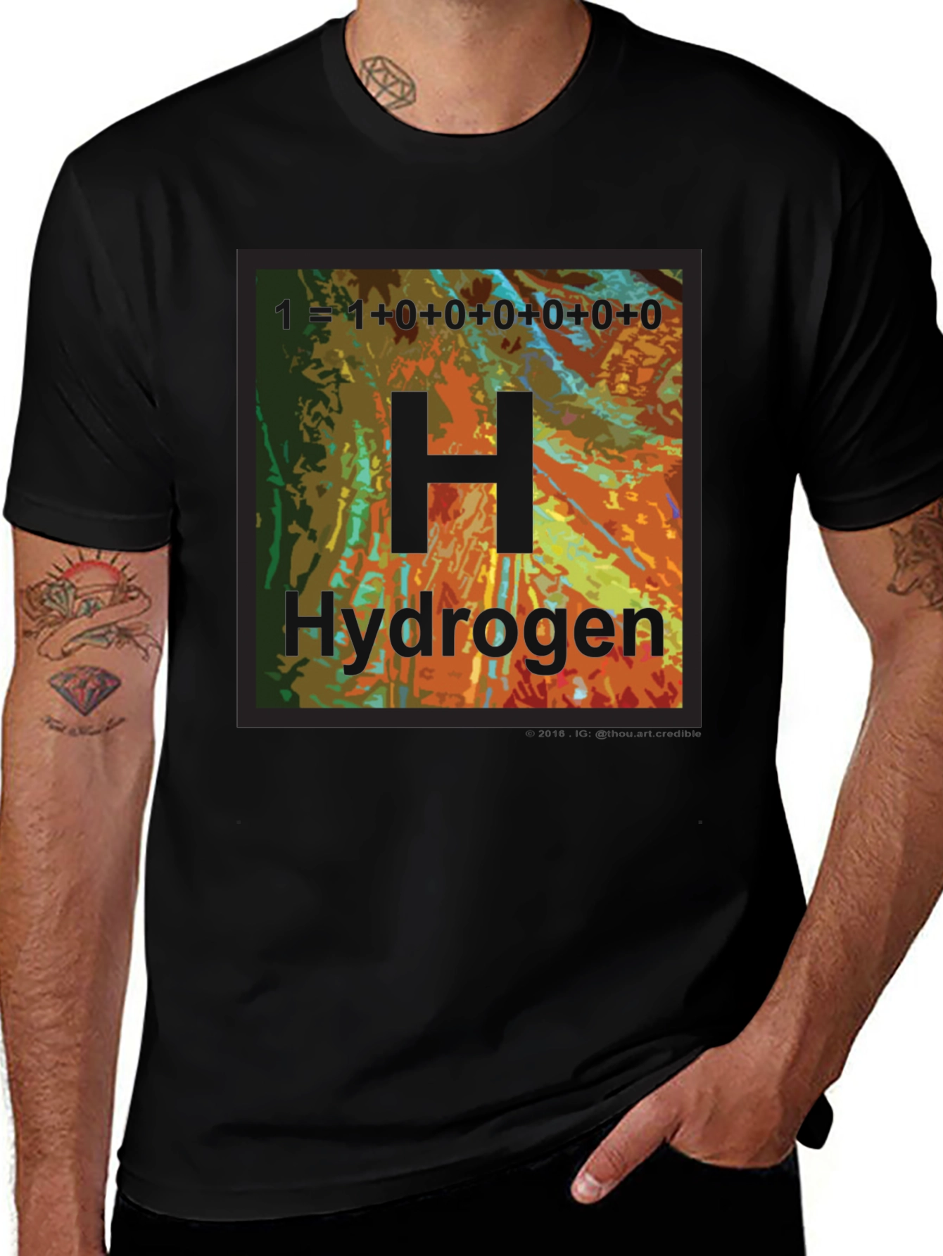 Variant 27 of Hydrogen Element T-Shirt
