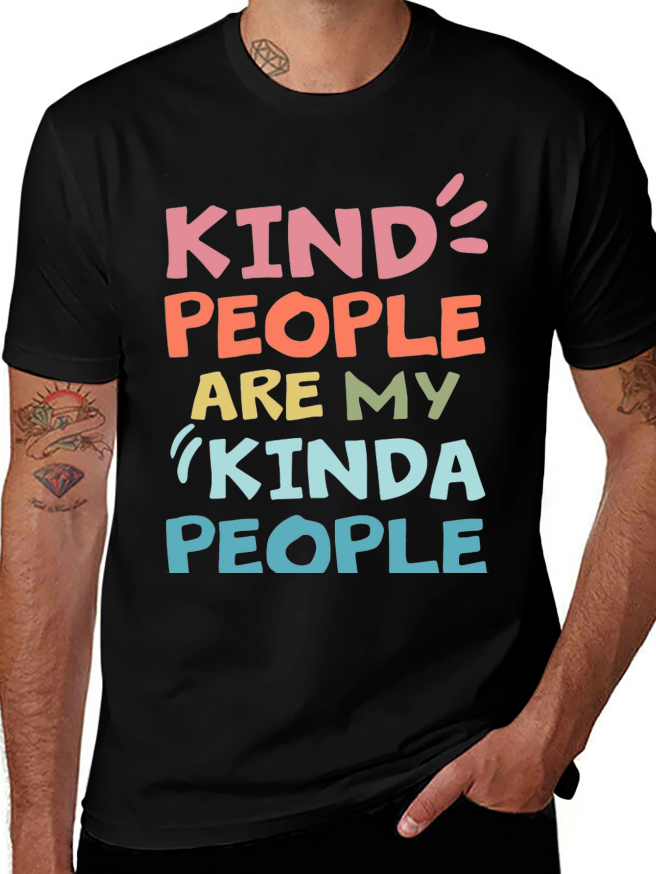 Variant 28 of Kind People Graphic T-Shirt