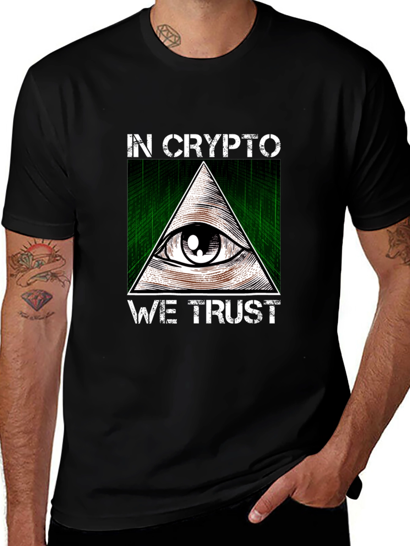 Variant 25 of In Crypto We Trust Graphic T-Shirt