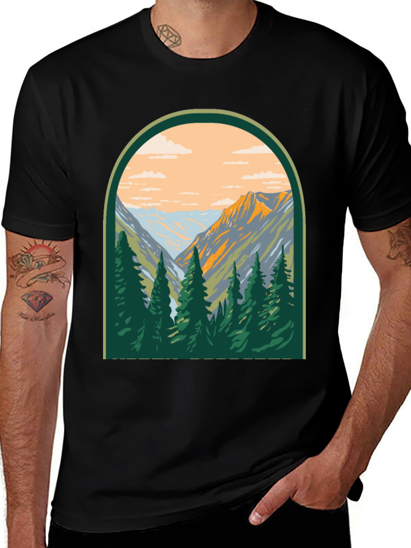 Variant 9 of Mountain View Graphic Tee