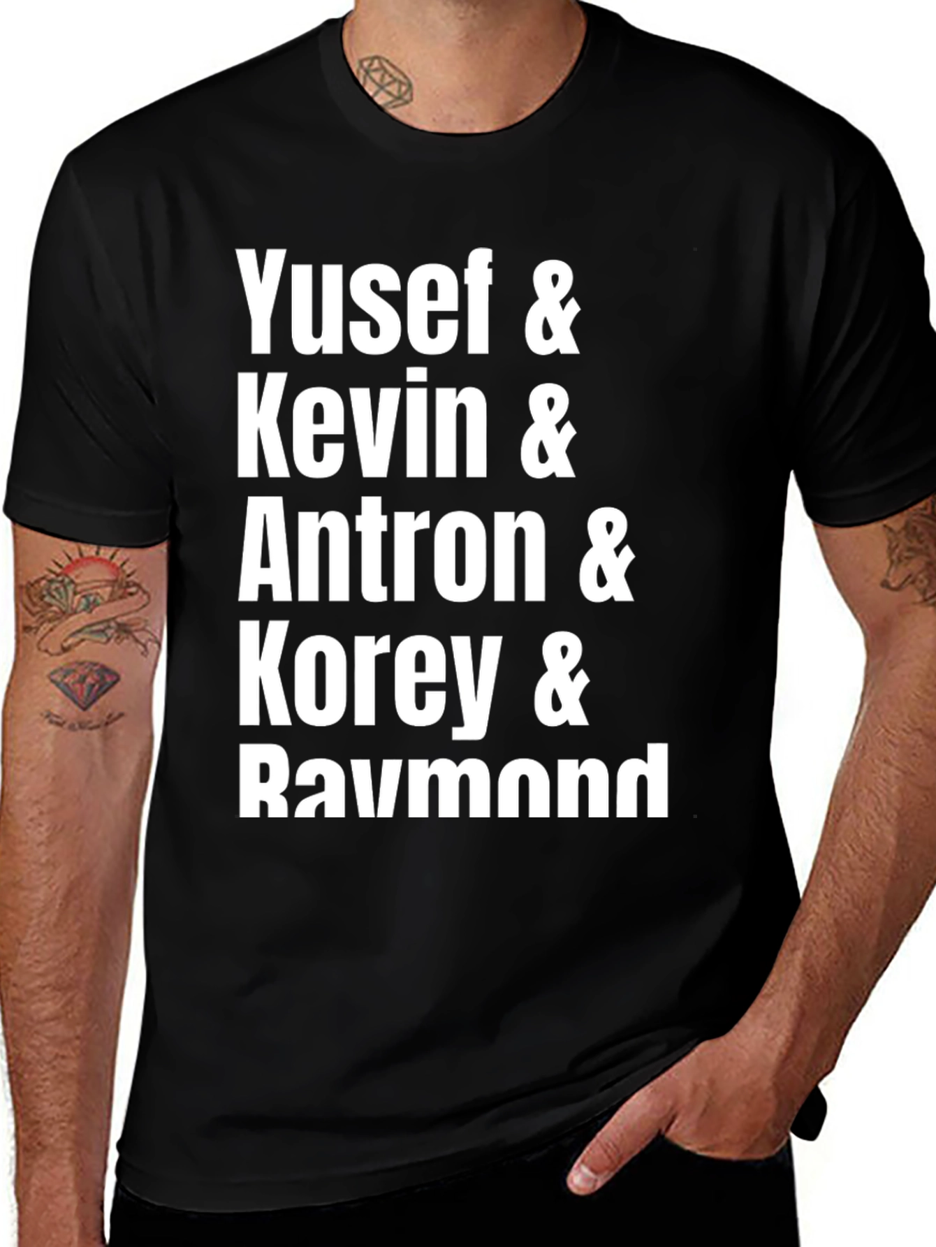 Variant 22 of Yusef Kevin Antron Korey Raymond T-Shirt