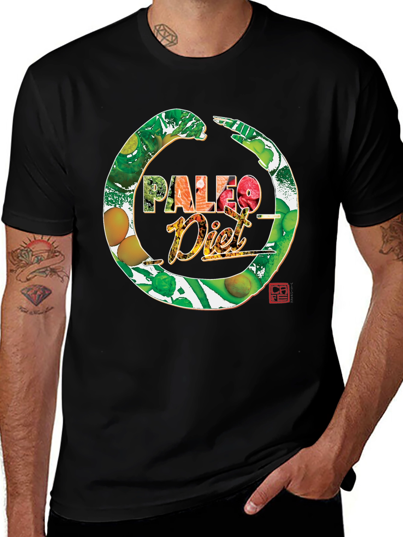 Paleo Diet Graphic T-Shirt