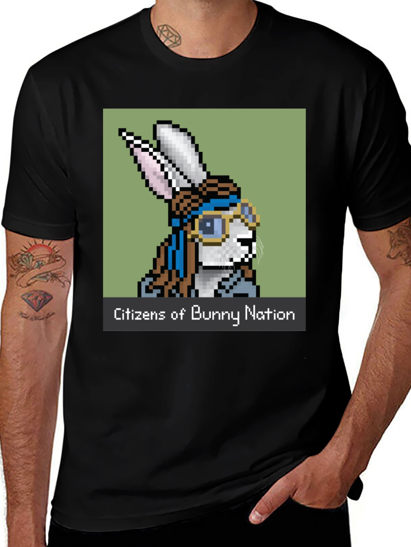 Citizens of Bunny Nation Graphic T-Shirt