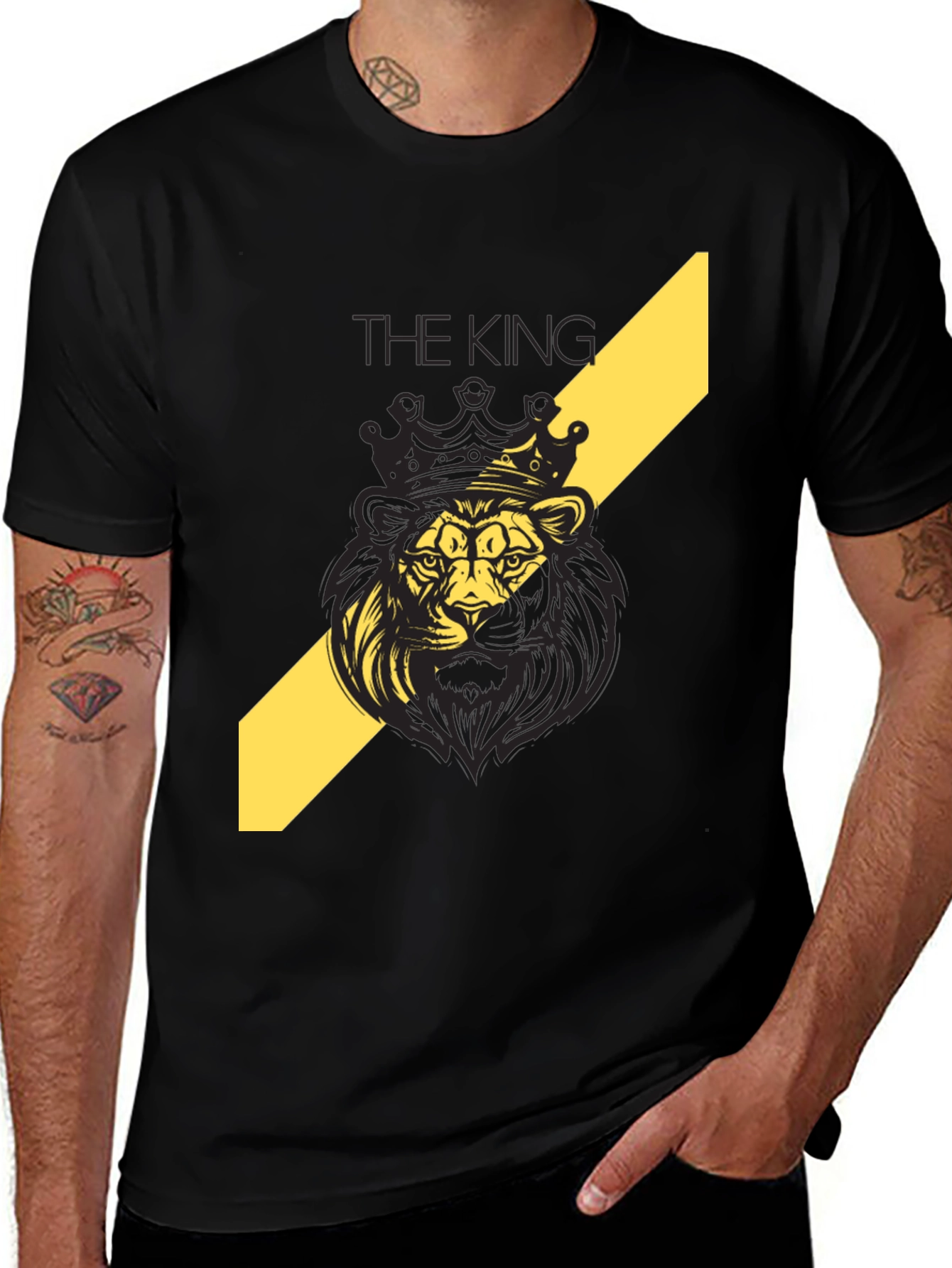Variant 15 of The King Lion Graphic Print T-Shirt