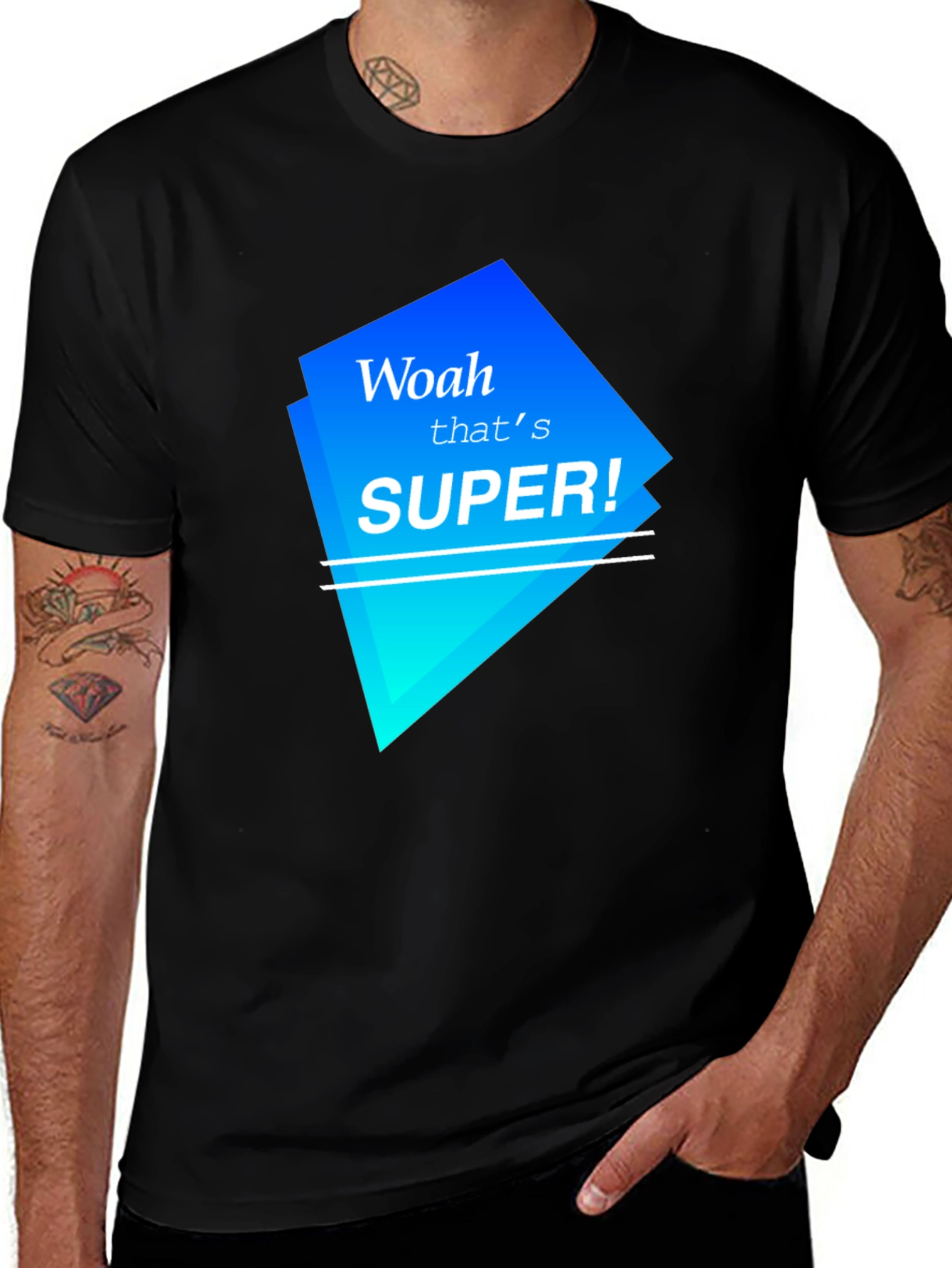 Variant 7 of Woah That's Super! Graphic T-Shirt