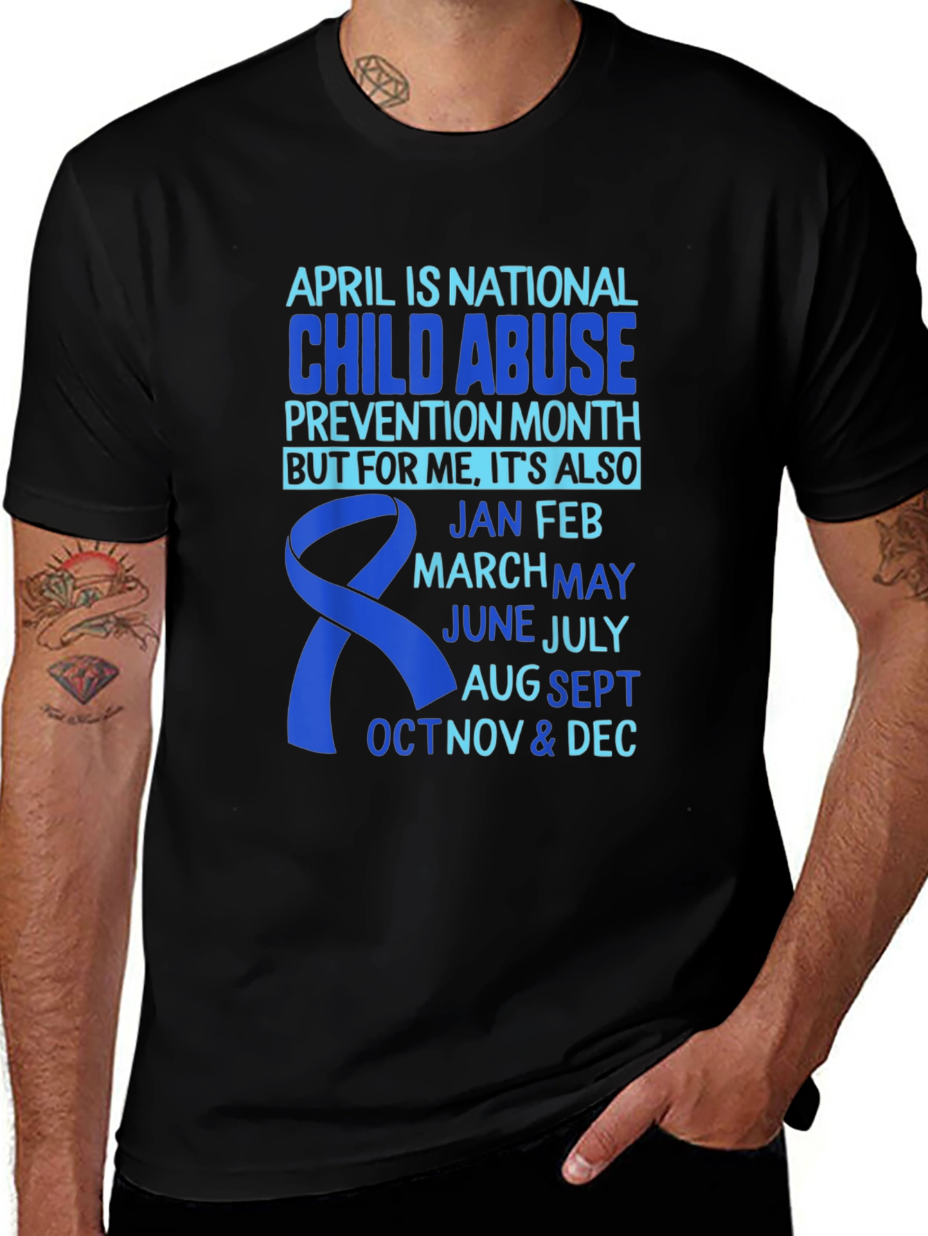 Child Abuse Prevention Awareness T-Shirt