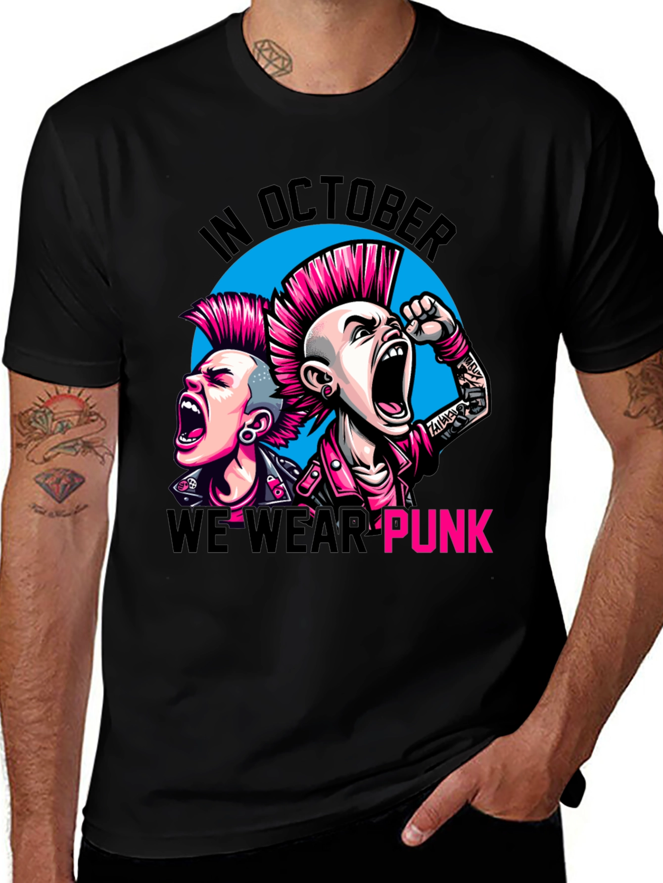Variant 26 of Punk October T-Shirt - Rock the Rebellion!