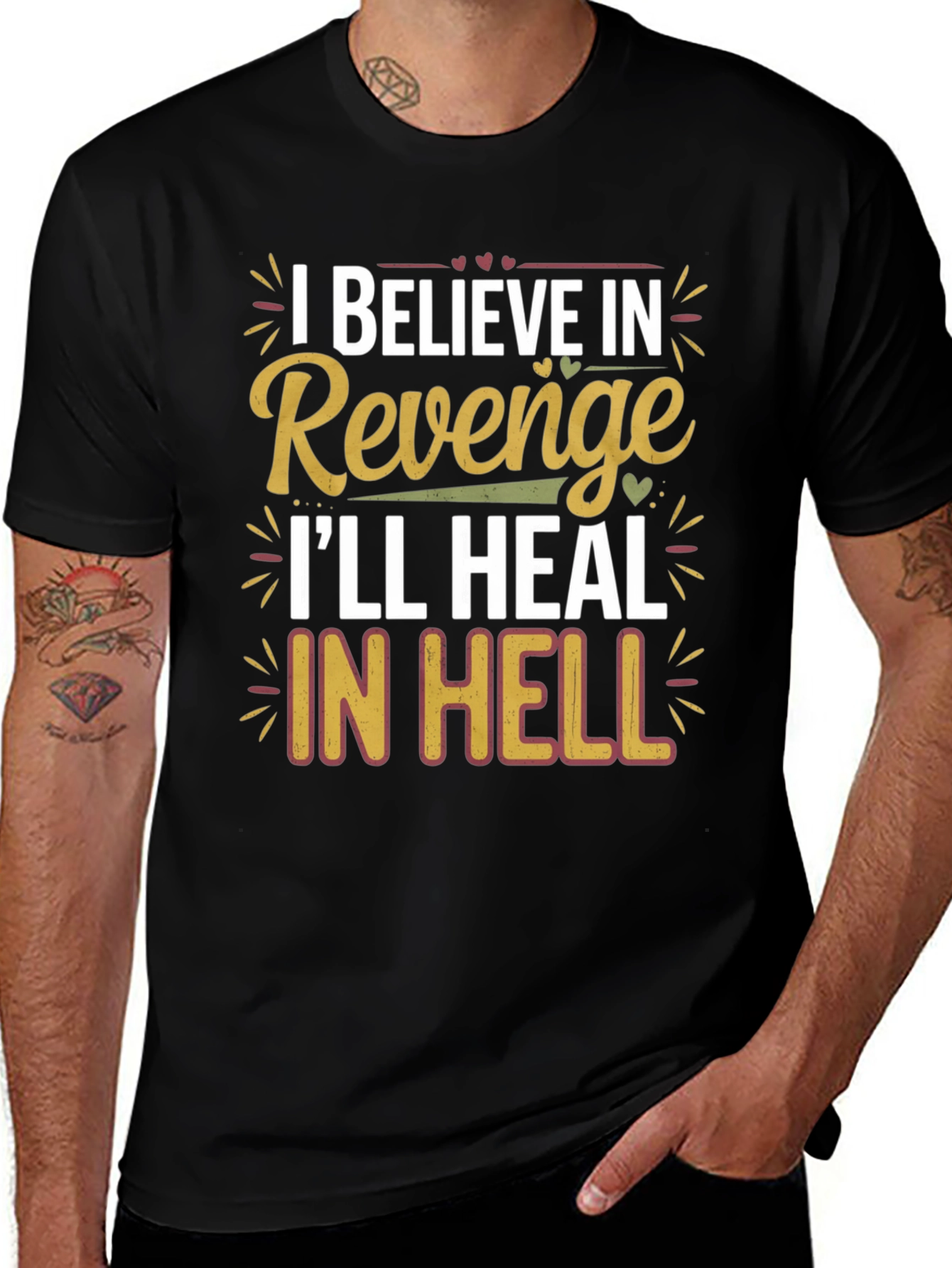Variant 16 of I Believe in Revenge T-Shirt