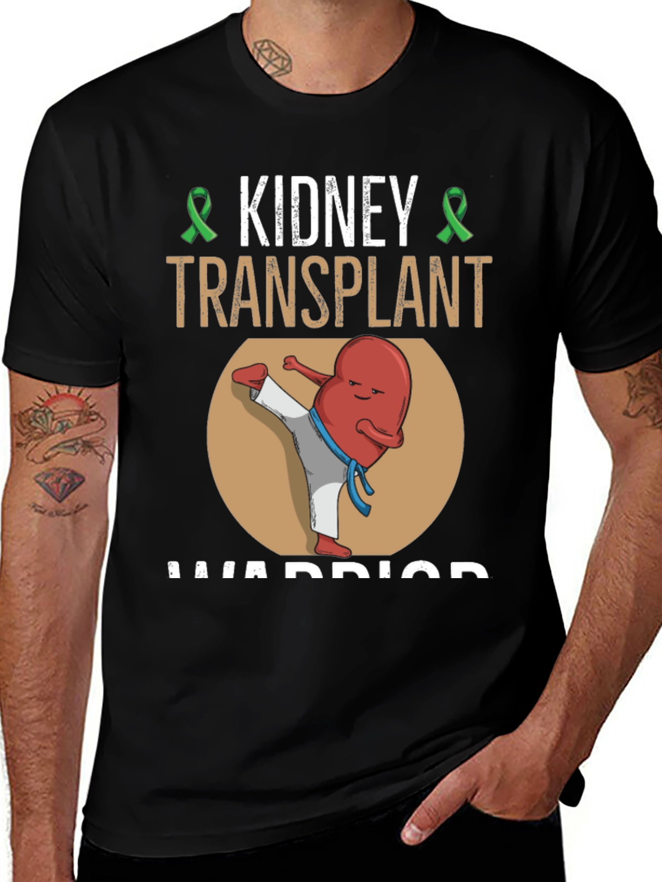 Variant 29 of Kidney Transplant Warrior T-Shirt