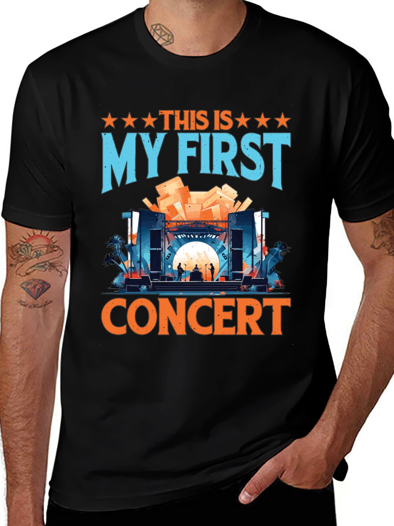 Variant 15 of My First Concert Graphic Tee