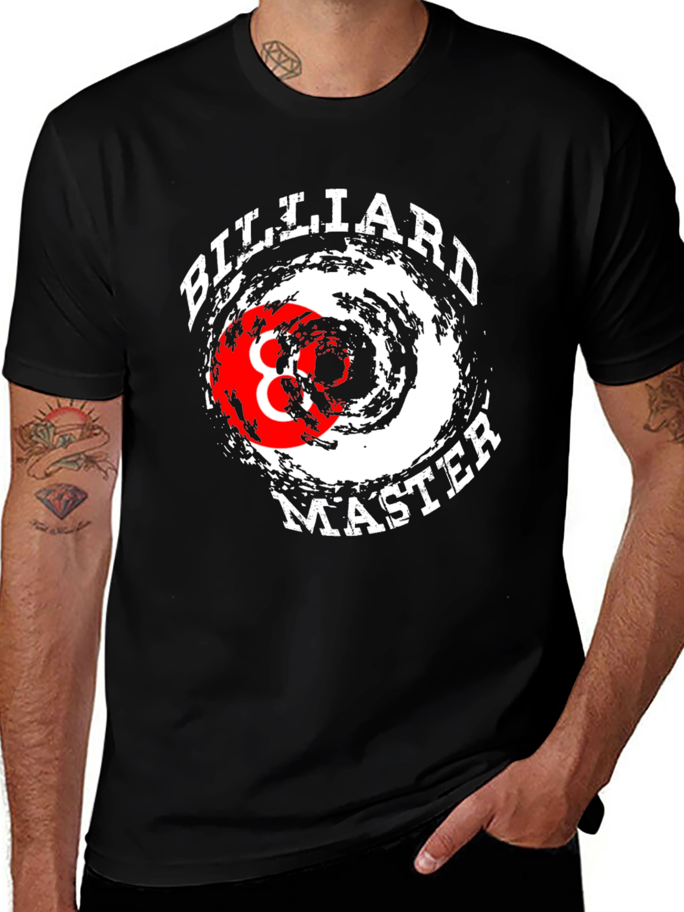 Variant 25 of Billiard Master Graphic T-Shirt