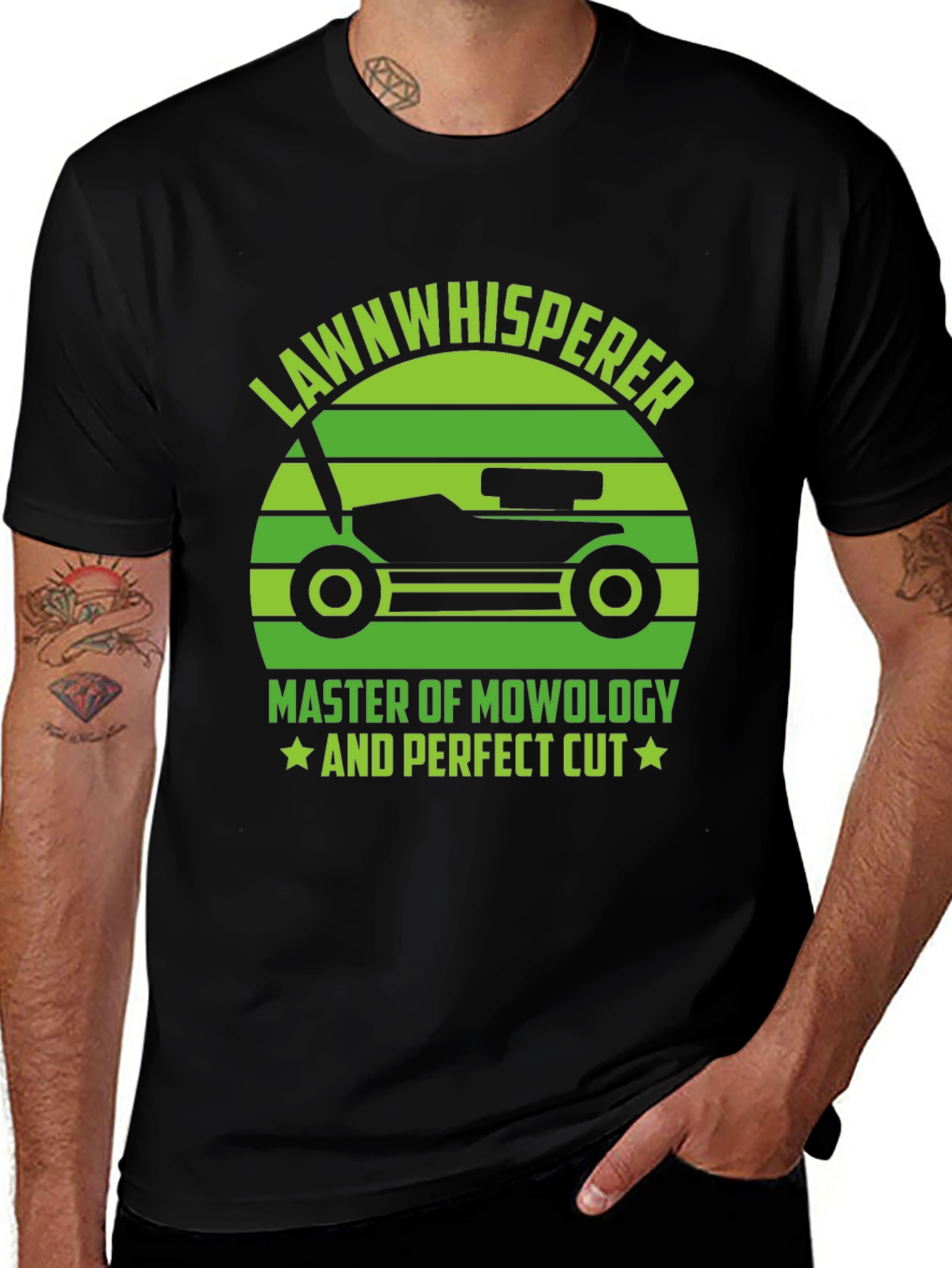Variant 13 of Lawn Whisperer T-Shirt - Master of Mowology