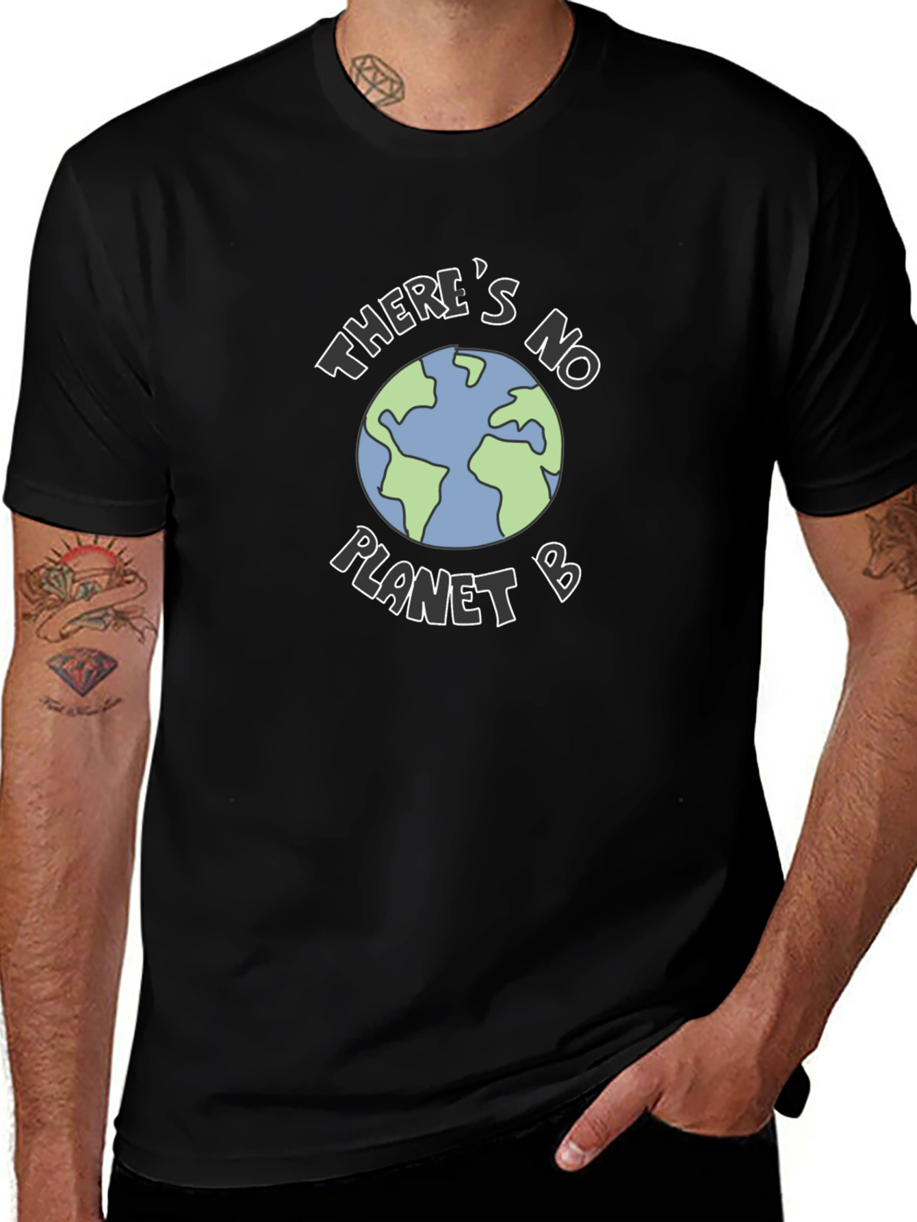 Variant 13 of There's No Planet B Earth Graphic Tee