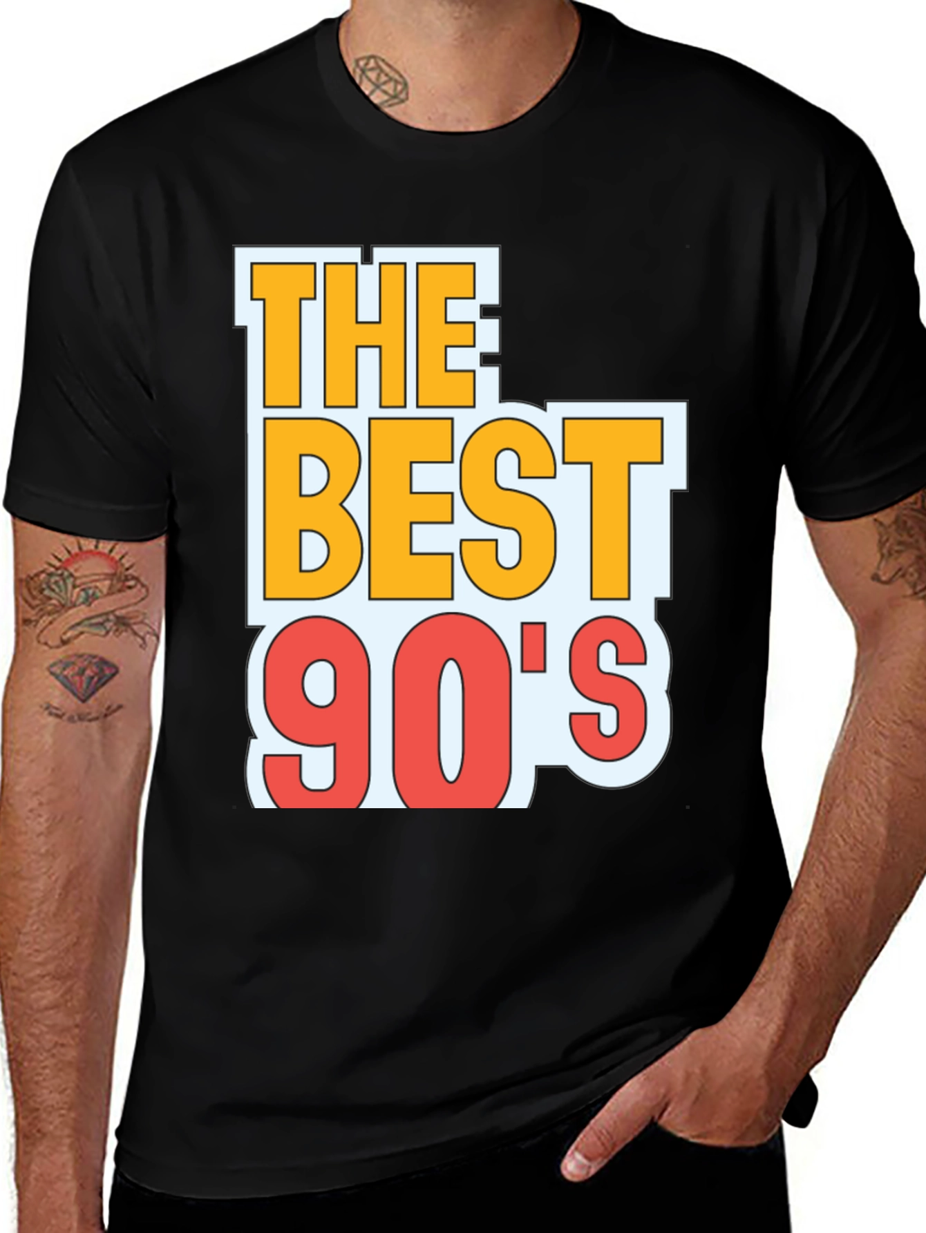 Best of 90's Graphic Tee - Black