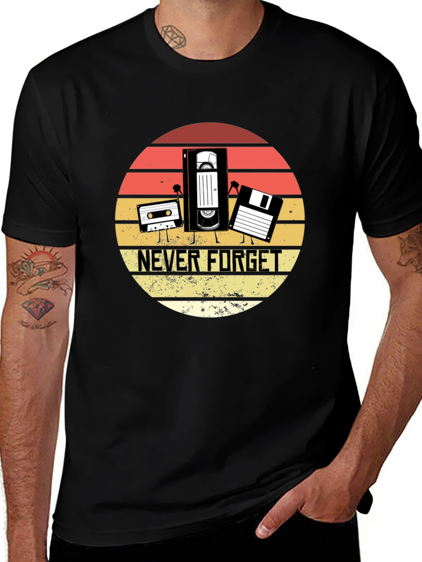 Variant 7 of Retro Never Forget T-Shirt