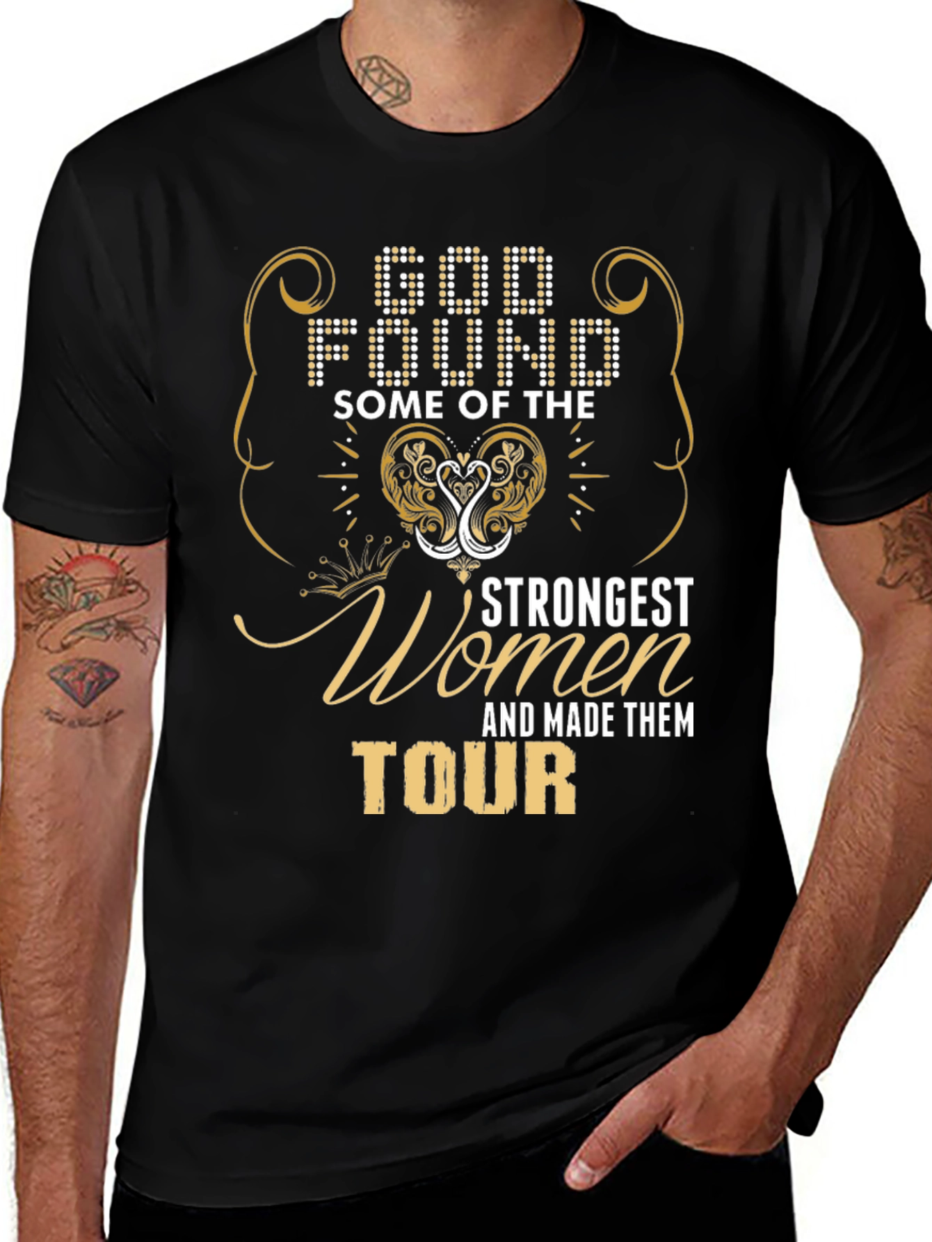 Variant 21 of Strong Women Tour Graphic T-Shirt