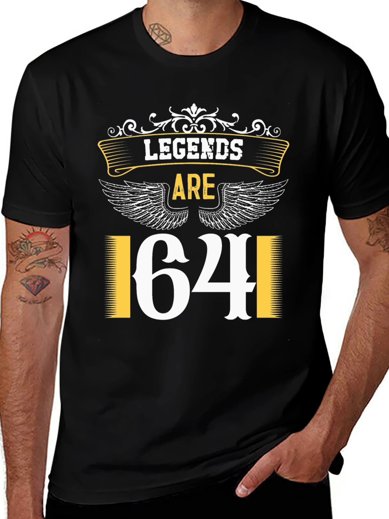 Variant 26 of Legends Are 164 T-Shirt Birthday Gift