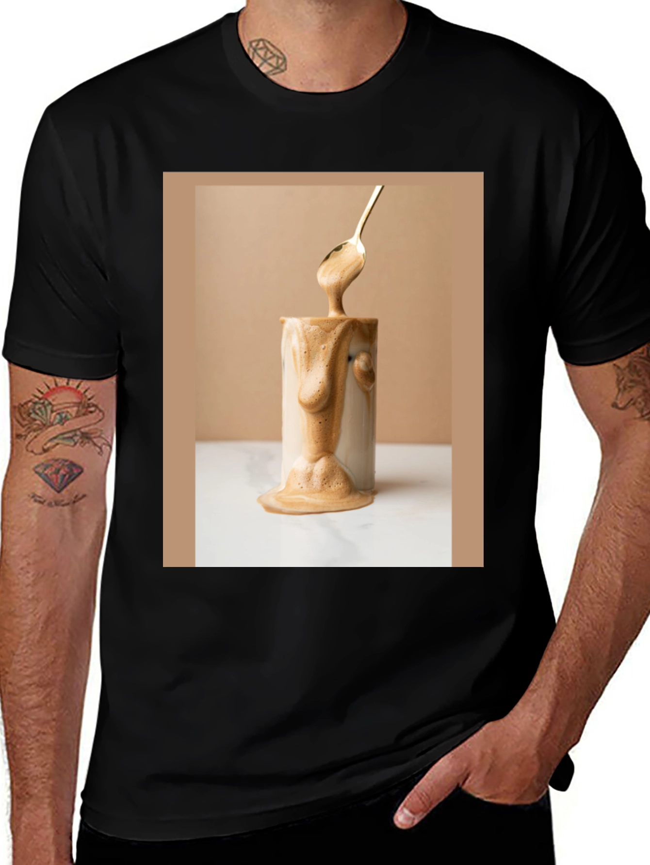 Variant 19 of Coffee Cream T-Shirt - Stylish Unisex Tee