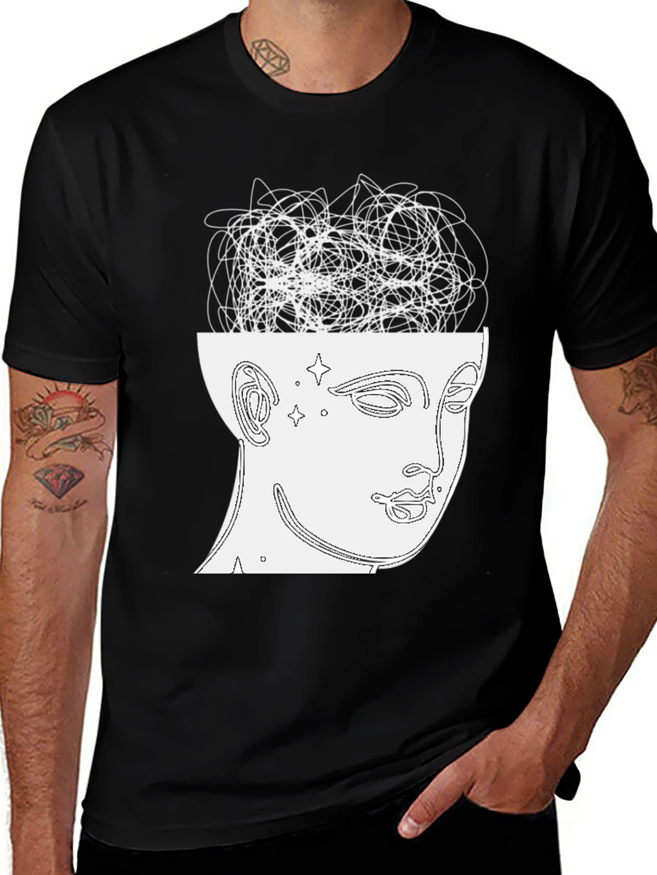 Variant 3 of Mindscape Tee - Abstract Graphic T-Shirt