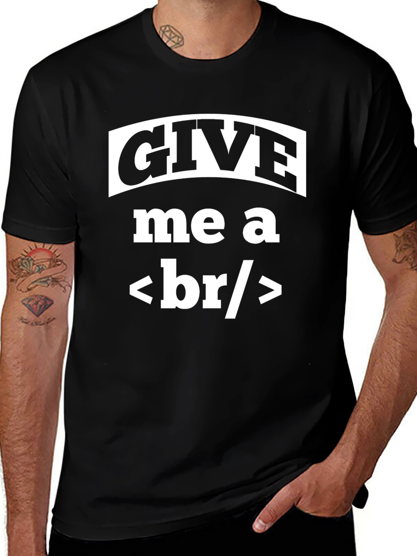 Variant 14 of Give Me A Break T-Shirt - Programmer Humor Tee
