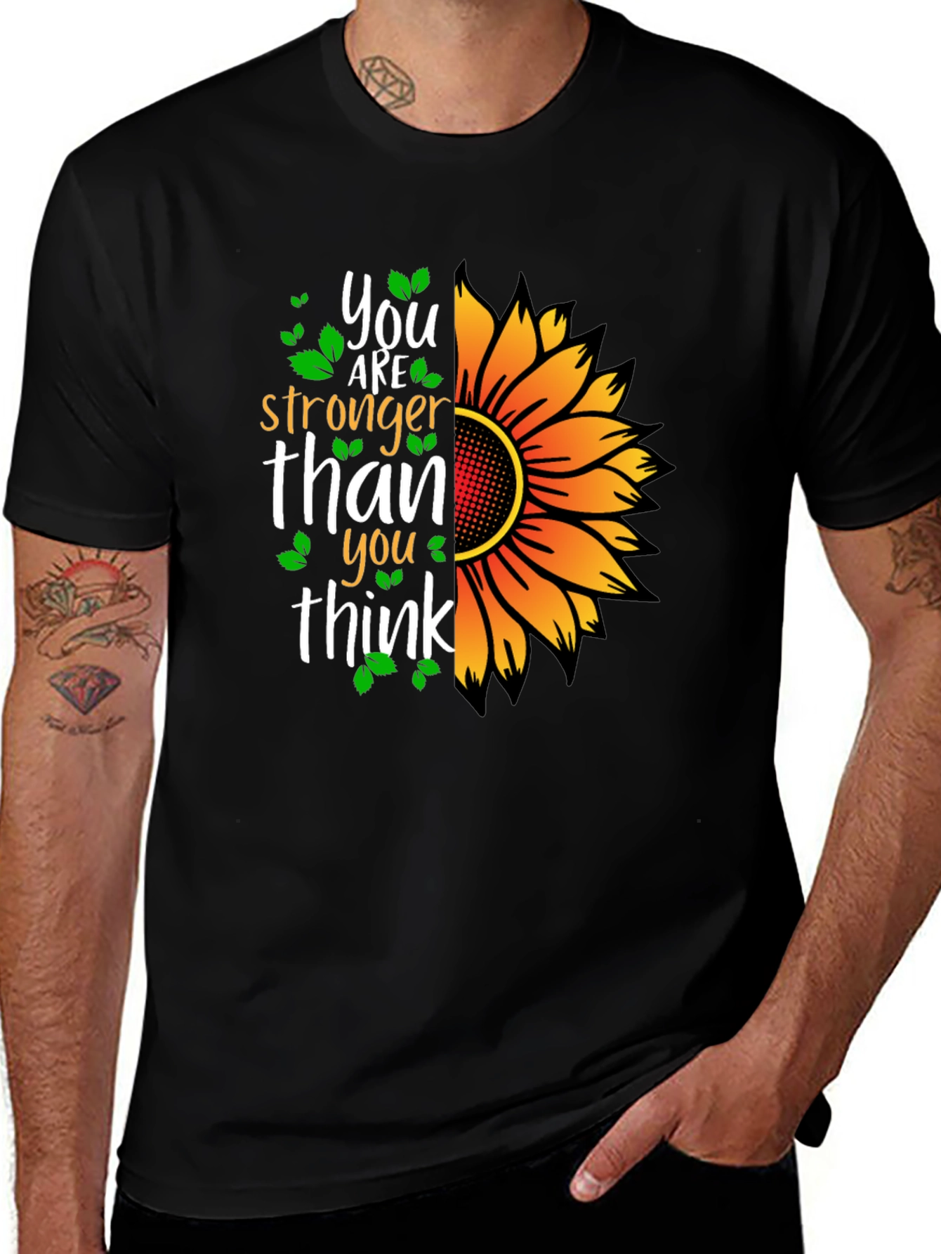 Variant 15 of Sunflower Stronger Than You Think T-Shirt