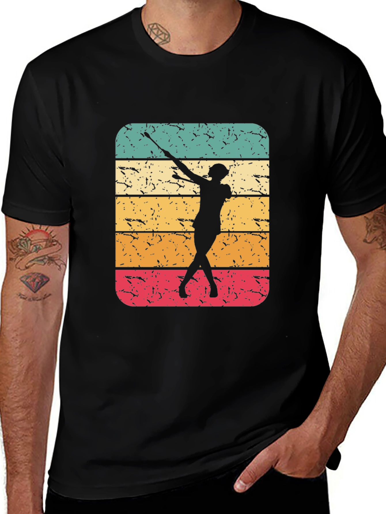 Variant 21 of Retro Majorette T-Shirt