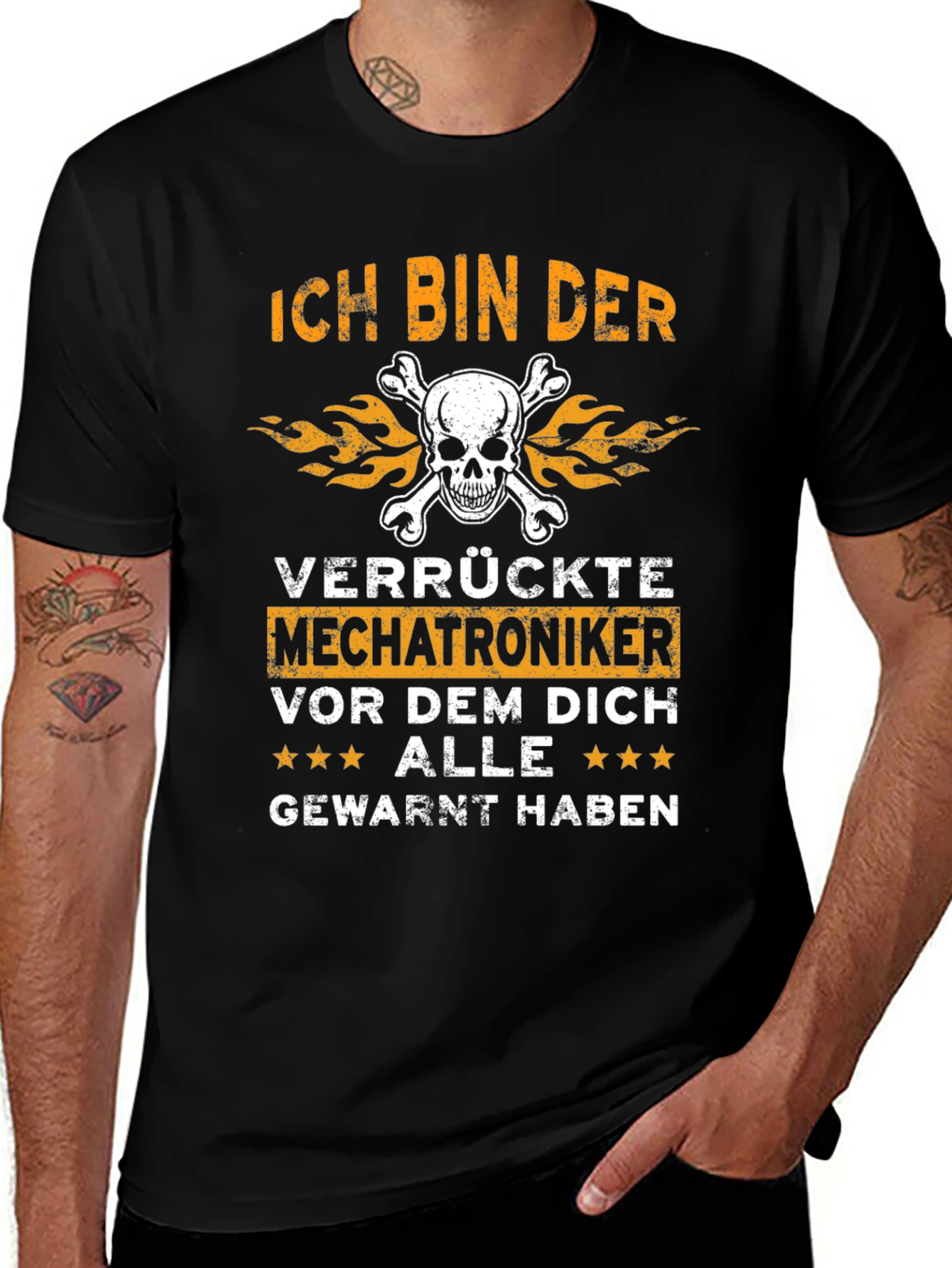 Variant 29 of Ich Bin Der Mechatroniker Graphic Tee