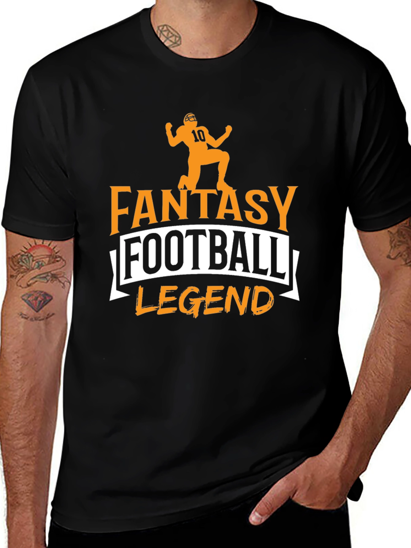 Variant 12 of Fantasy Football Legend Graphic T-Shirt