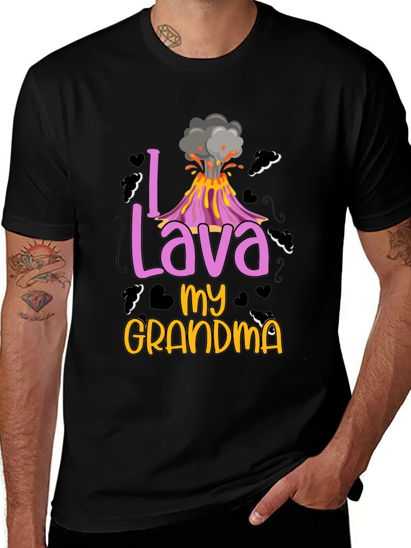 Variant 5 of I Lava My Grandma T-Shirt