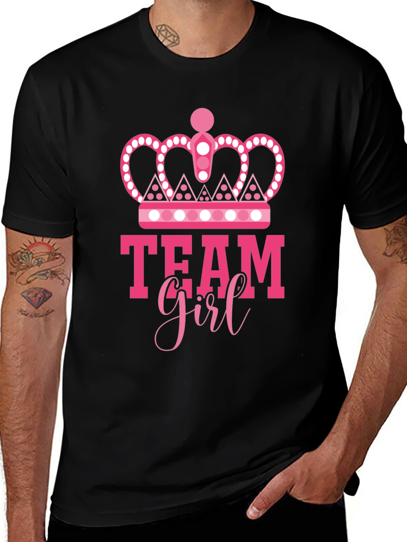 Team Girl Gender Reveal T-Shirt