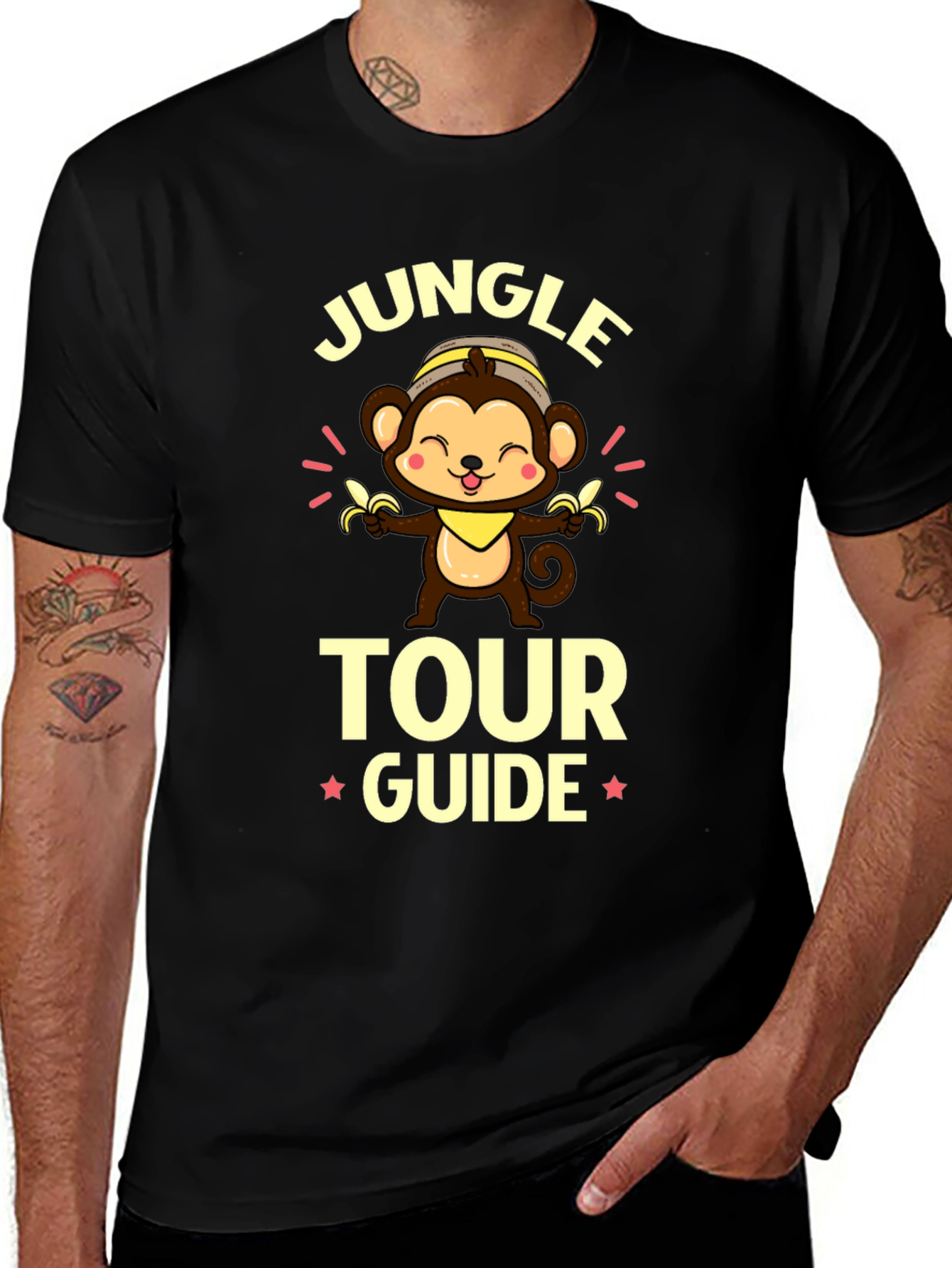 Variant 22 of Jungle Tour Guide Monkey T-Shirt