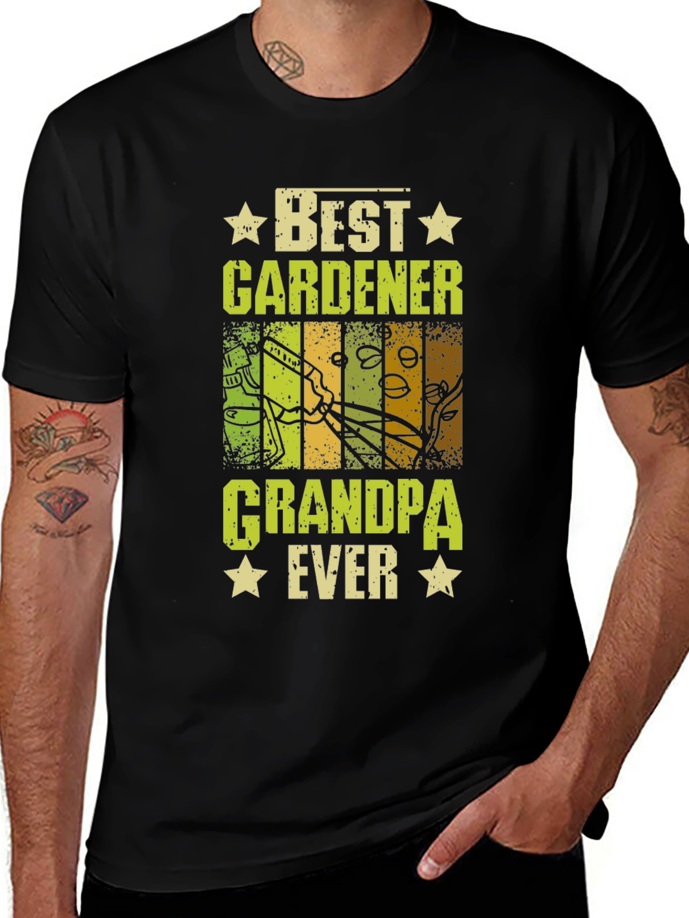 Best Gardener Grandpa Ever T-Shirt