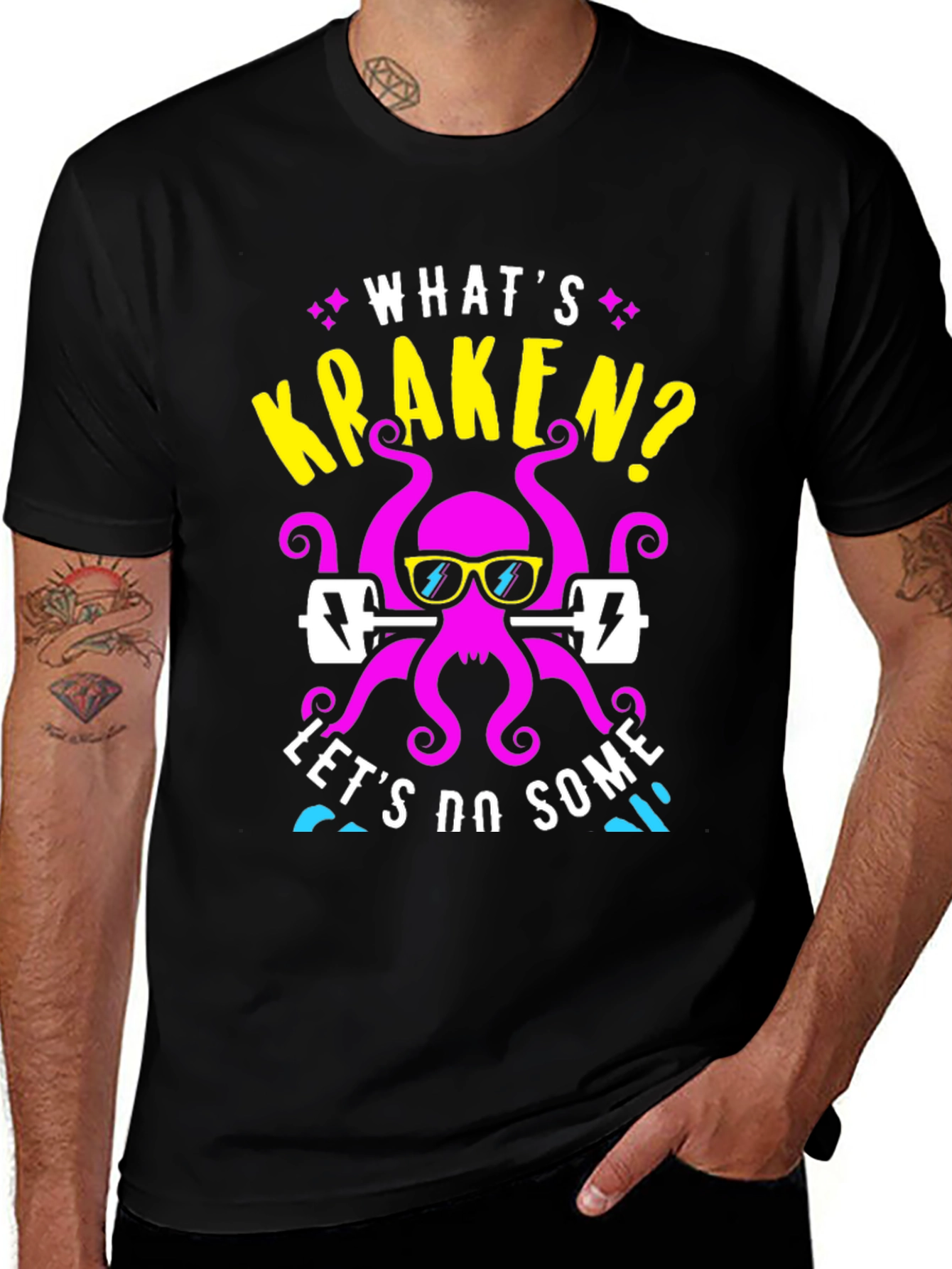 What's Kraken? Octopus Gym T-Shirt
