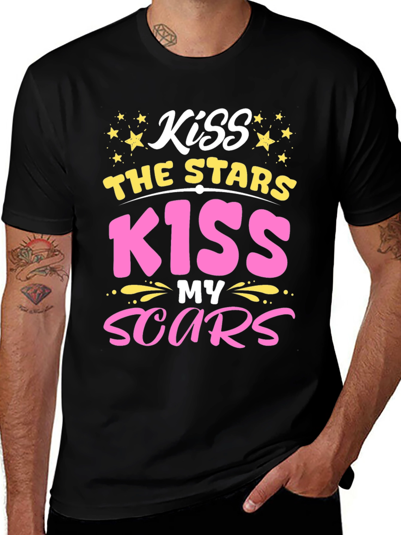 Variant 19 of Kiss The Stars Graphic Tee