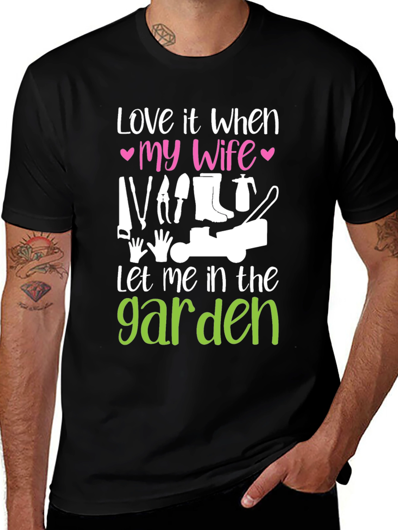 Variant 16 of Funny Gardening T-Shirt - Wife Garden