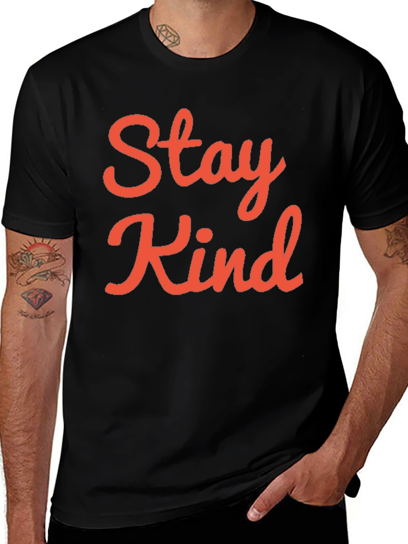 Variant 5 of Stay Kind T-Shirt - Positive Message Tee