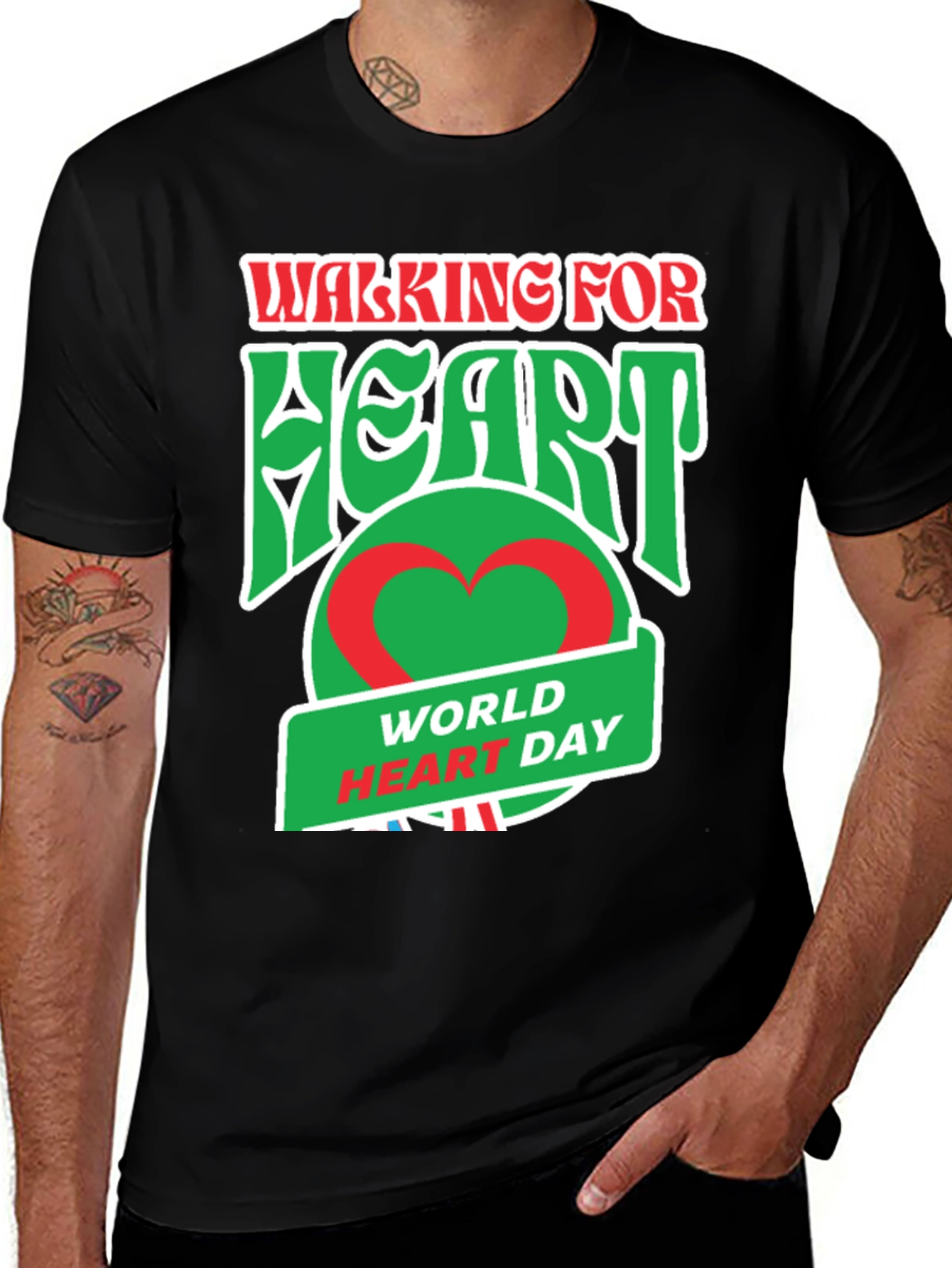 Walking for Heart World Day T-Shirt