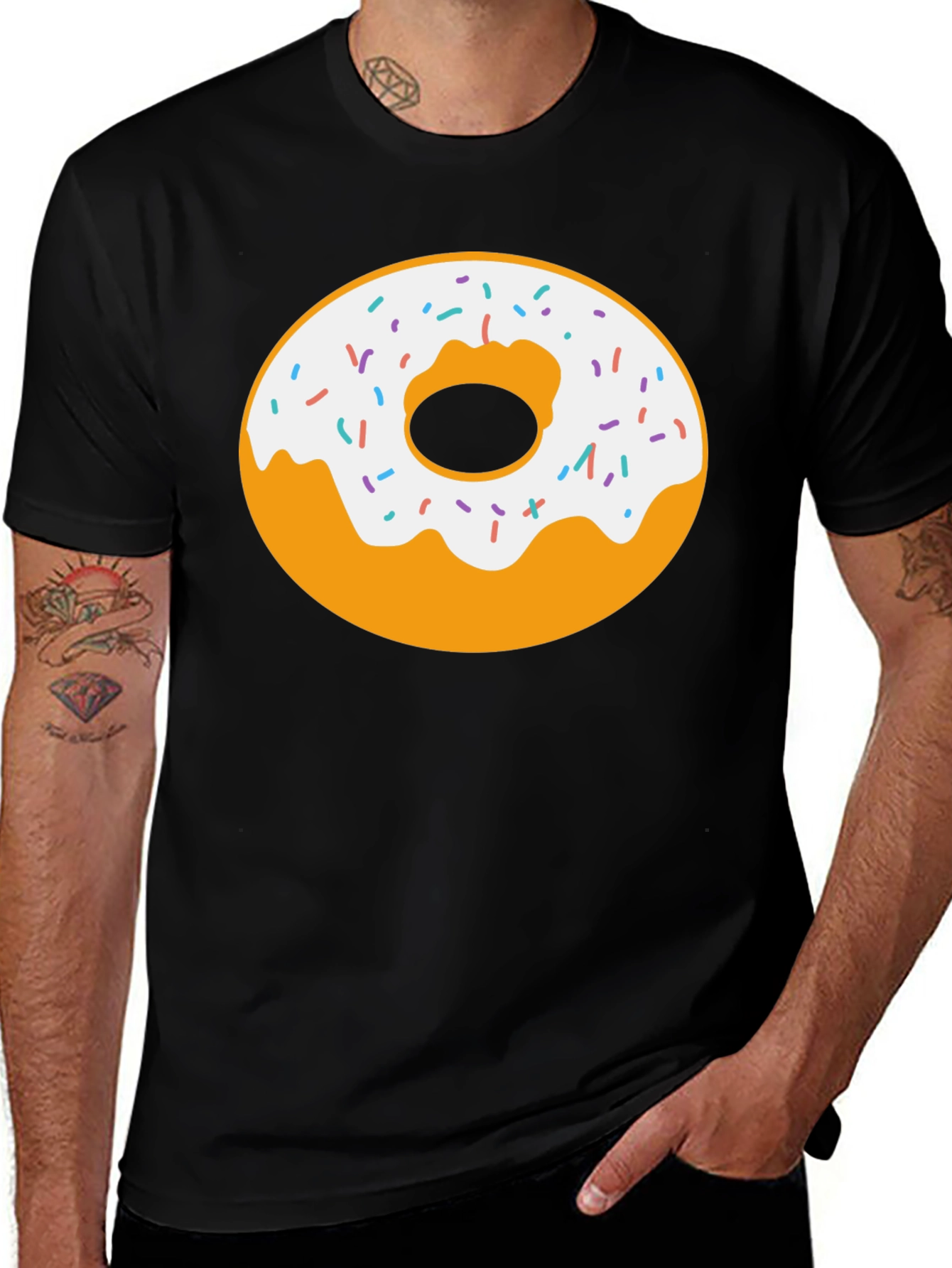 Variant 6 of Donut Graphic Tee - Sweet Treat Shirt