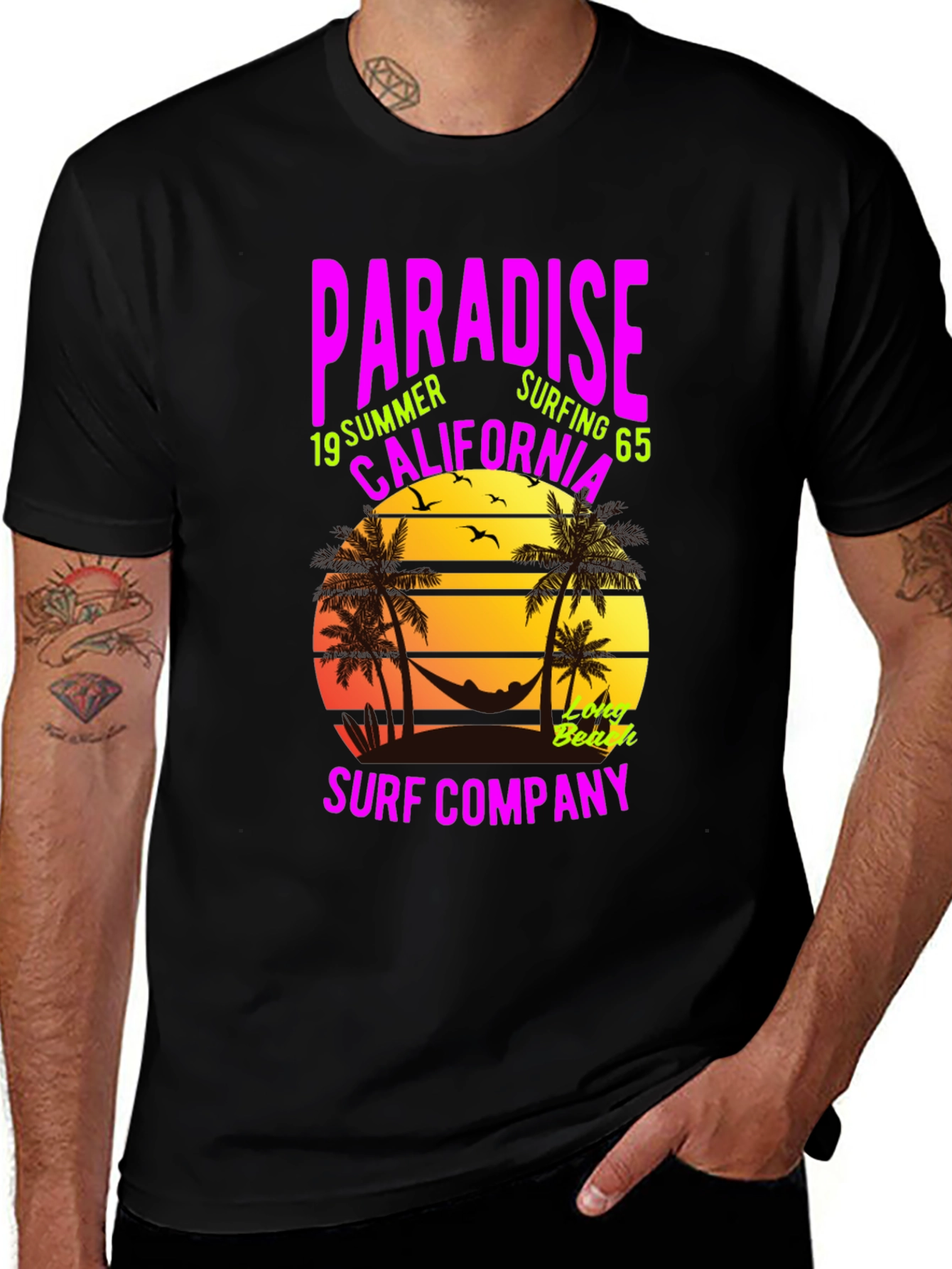 Variant 27 of Paradise Surf Company Graphic T-Shirt