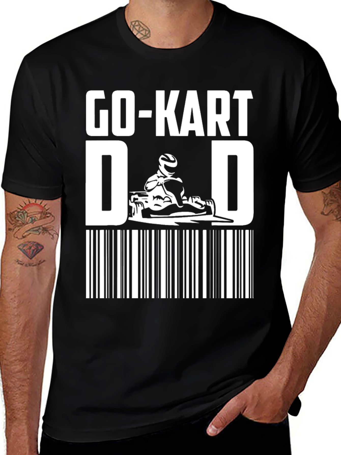 Variant 9 of Go-Kart Dad T-Shirt - Racing Fan Gift