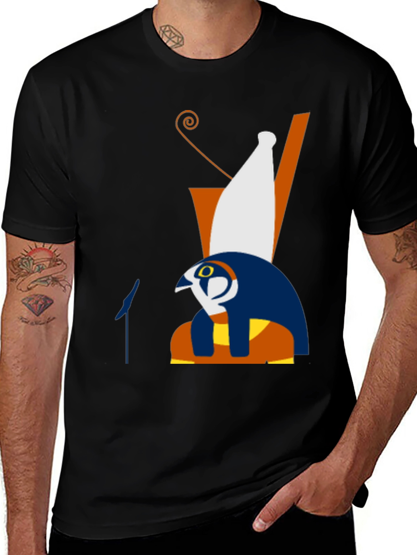 Egyptian God T-Shirt - Eye of Horus Graphic Tee