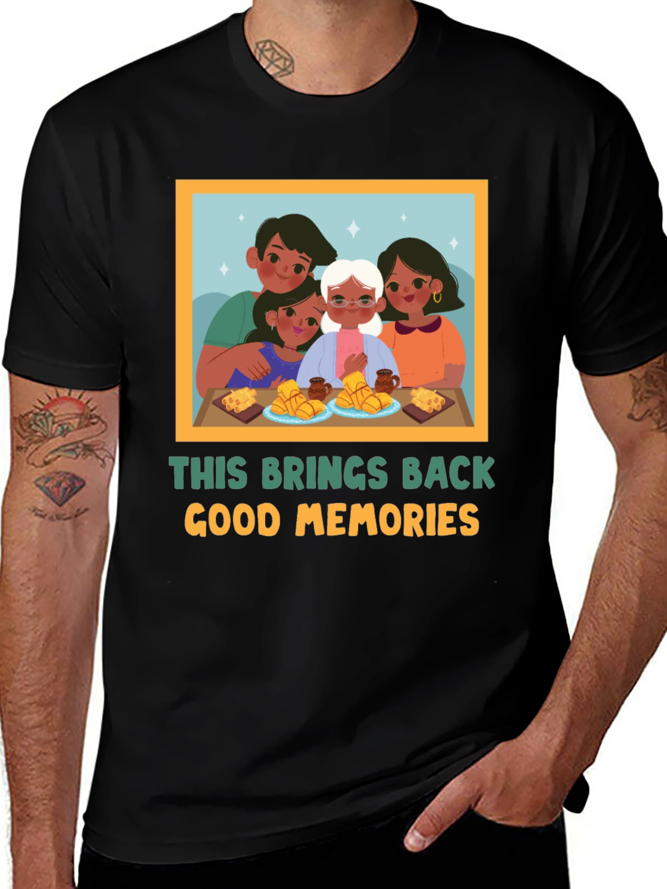 Variant 15 of Nostalgic Family Memory T-Shirt